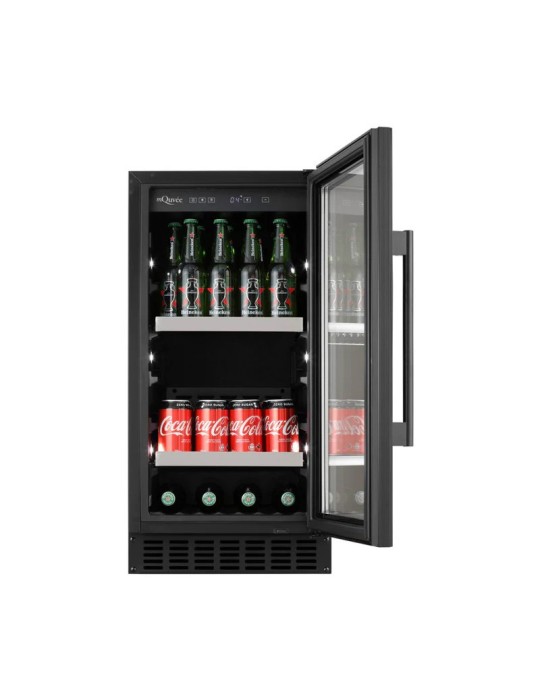 Nevera Cerveza mQuvée BeerServer 40 Stainless | 80 Botellas