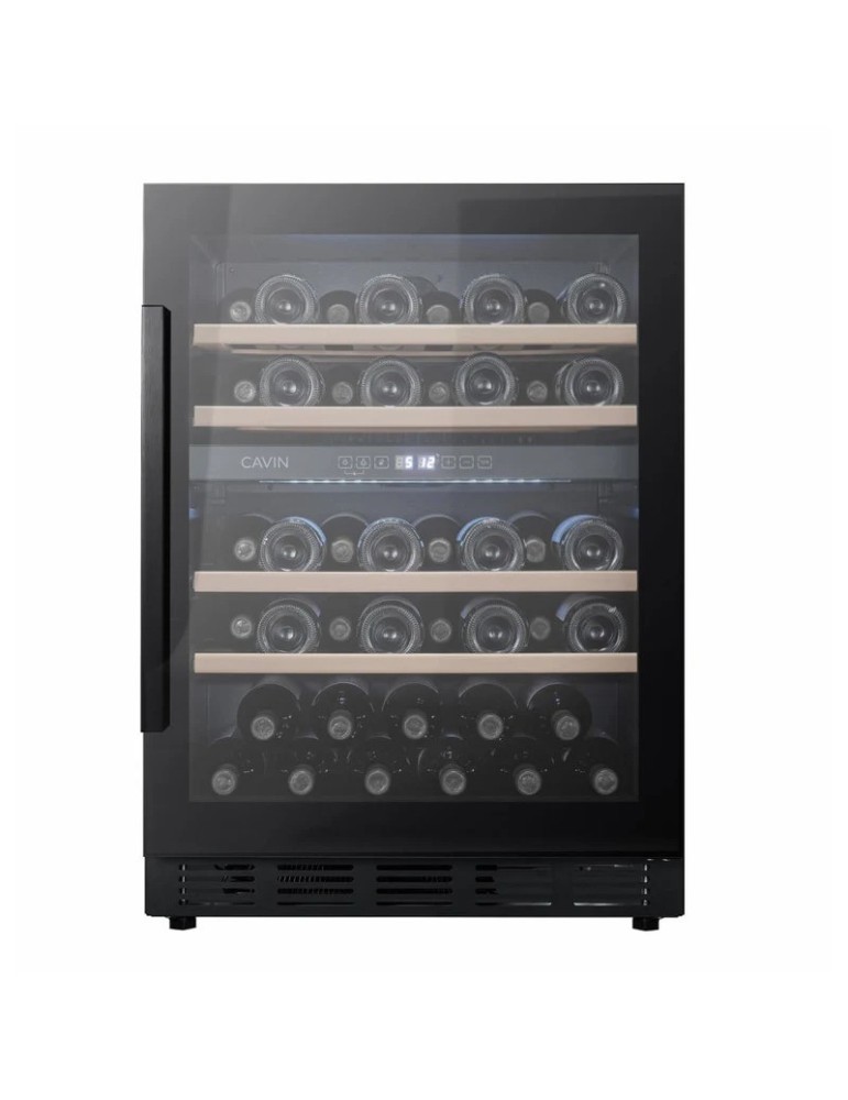 Cavin Arctic Collection 60D | Vinoteca Encastrable 46 Botellas Doble Zona