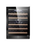 Vinoteca encastrable 40 botellas 2 zonas | Cavin Scandinavian Collection 40 Fullglass Black
