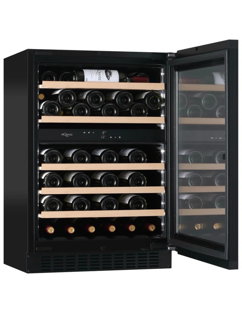 Vinoteca panelable doble zona 53 botellas | WineCave Exclusive 780 60D