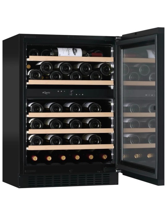 Vinoteca panelable doble zona 53 botellas | WineCave Exclusive 780 60D