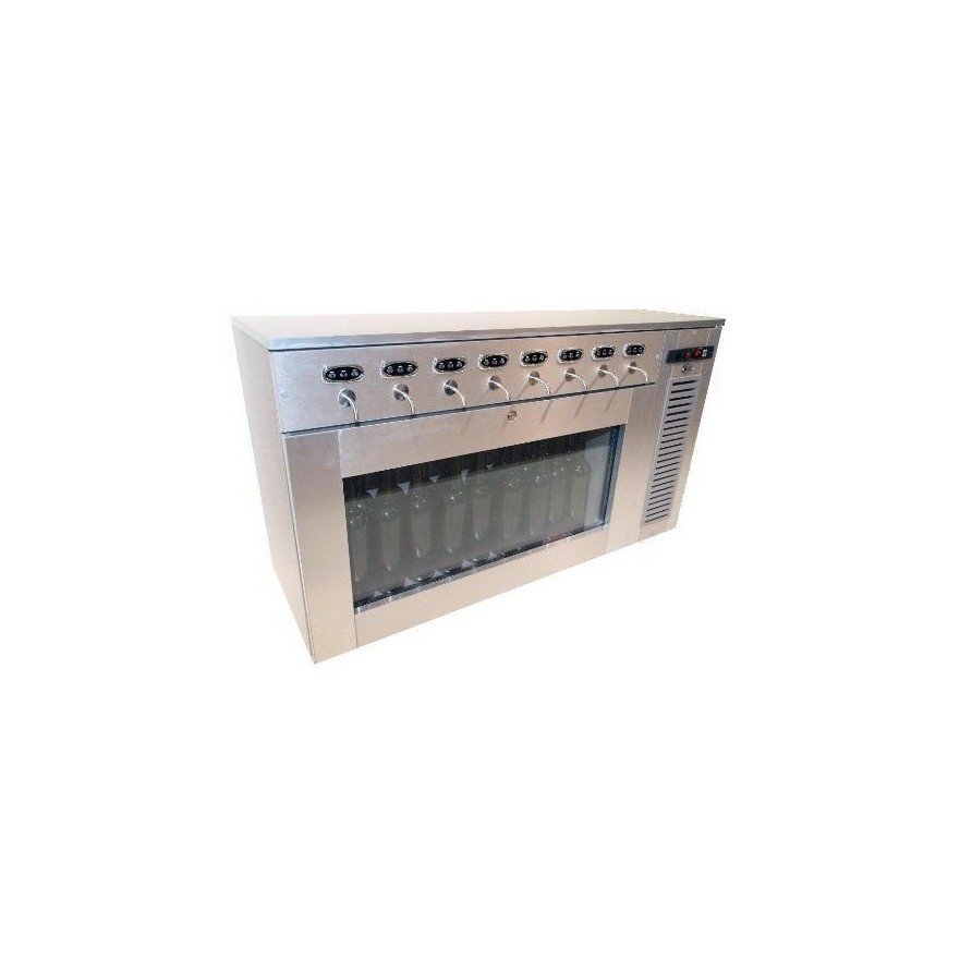 Dispensador 8 Grifos C/Dosificador NOBEL