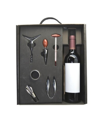 Estuche Vino Protocol Tabernaria – Botella Incluida y Accesorios Premium