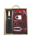 Estuche Protocol Greco Personalizado – Botella D.O. Madrid con Set Completo de Cata