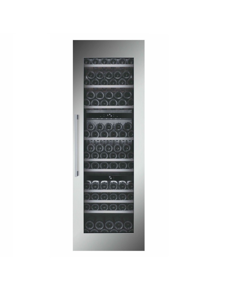 Vinoteca Avintage AVI97X3ZI – 97 Botellas, 3 Zonas de Temperatura, Acero Inoxidable