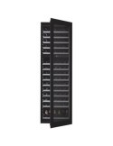 Vinoteca mQuvée WineKeeper 112D – Columna Doble Zona, 112 Botellas, Push/Pull