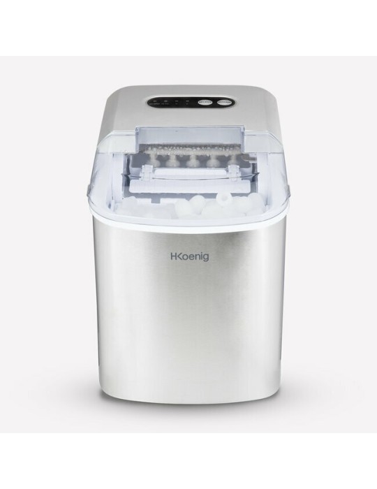 Máquina de Hielo H.Koenig KB14 – 12 kg 2 Tamaños de Cubitos