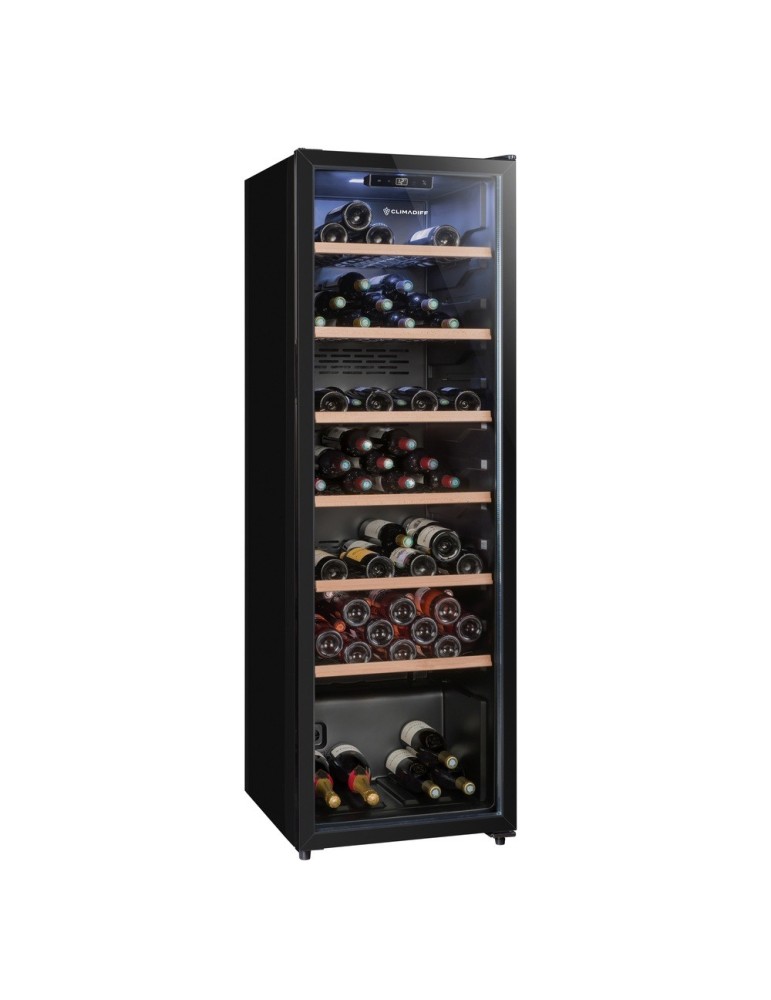 Vinoteca Climadiff CPW147 – 147 Botellas, Alta Capacidad y Envejecimiento Profesional