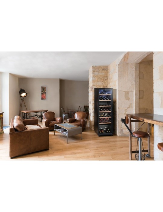 Vinoteca Climadiff CPW147 – 147 Botellas, Alta Capacidad y Envejecimiento Profesional