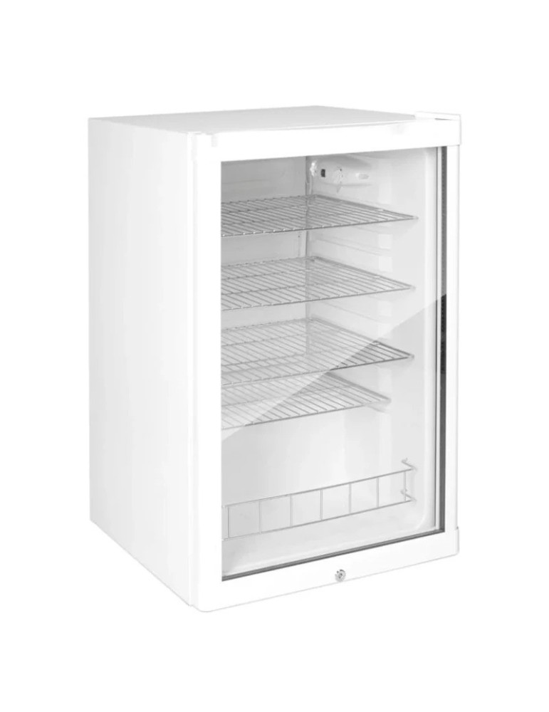 Refrigerador de bebidas Cavin Polar Collection 115 L White – Puerta de cristal LED, libre instalación