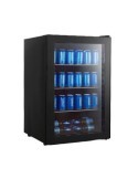 Refrigerador de bebidas Cavin Northern Collection 115 L Black – Puerta de cristal, LED, libre instalación