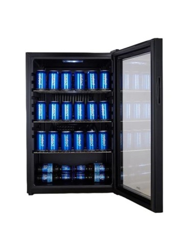Refrigerador de bebidas Cavin Northern Collection 115 L Black – Puerta de cristal, LED, libre instalación 2