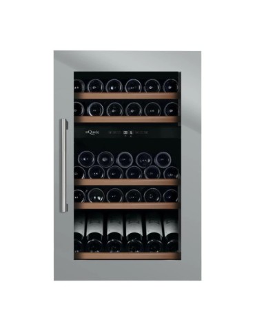 Vinoteca mQuvée WineKeeper 49D Stainless – 49 Botellas, Doble Zona