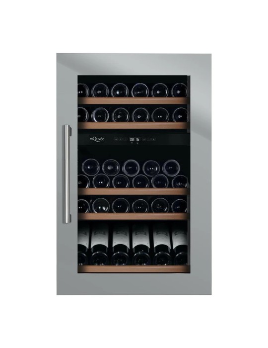 Vinoteca mQuvée WineKeeper 49D Stainless – 49 Botellas, Doble Zona