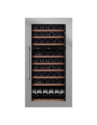 Vinoteca mQuvée WineKeeper 70D Stainless – 70 Botellas, Doble Zona