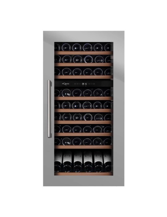 Vinoteca mQuvée WineKeeper 70D Stainless – 70 Botellas, Doble Zona