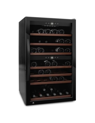 Vinoteca mQuvée WineExpert 66 Fullglass Black – 66 botellas, doble zona 2