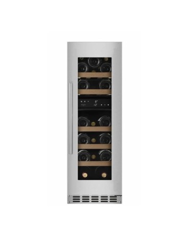 Vinoteca mQuvée WineCave 800 30D Fullglass Stainless – 19 botellas, doble zona