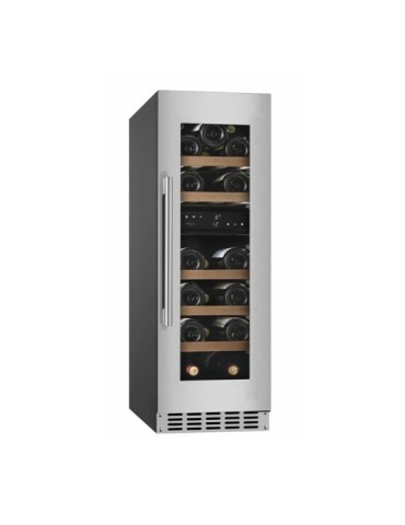 Vinoteca mQuvée WineCave 800 30D Fullglass Stainless – 19 botellas, doble zona 2