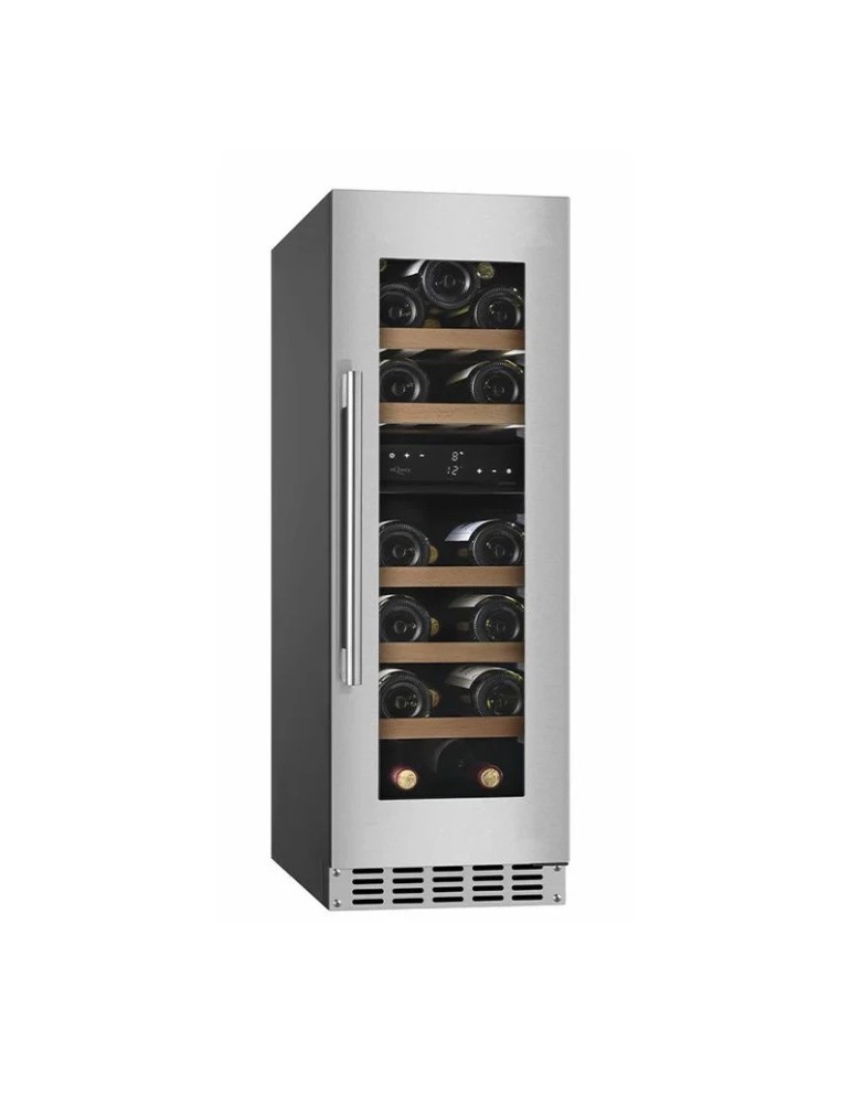 Vinoteca mQuvée WineCave 800 30D Fullglass Stainless – 19 botellas, doble zona