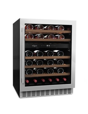 Vinoteca mQuvée WineCave 700 60D Stainless – 45 botellas, 2 zonas 2