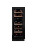 Vinoteca mQuvée WineCave 700 30D Anthracite Black – 16 botellas, 2 zonas, 30 cm