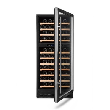 Vinoteca para 110 botellas VinoBox - CV 110 GC - 2 Temperaturas Inox 2