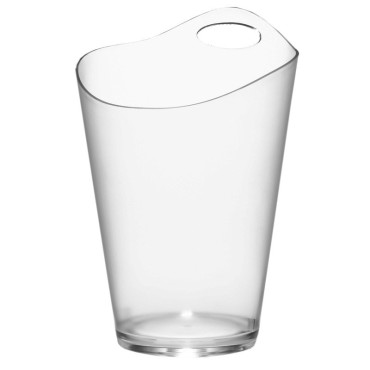 Cubitera Salsa de Poliestireno para 1 Botella – Diseño Compacto Transparente