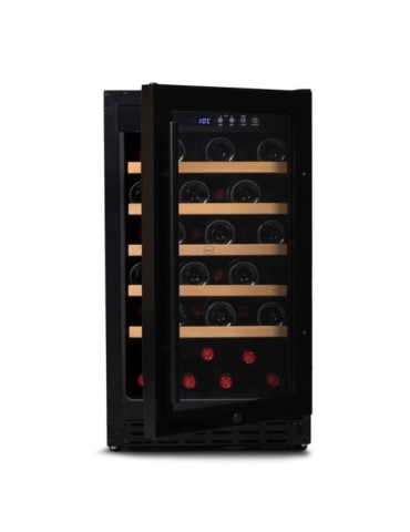 Vinoteca Vinobox 40GC 1T Full Glass Negra – 37 Botellas, 1 Zona de Temperatura 2