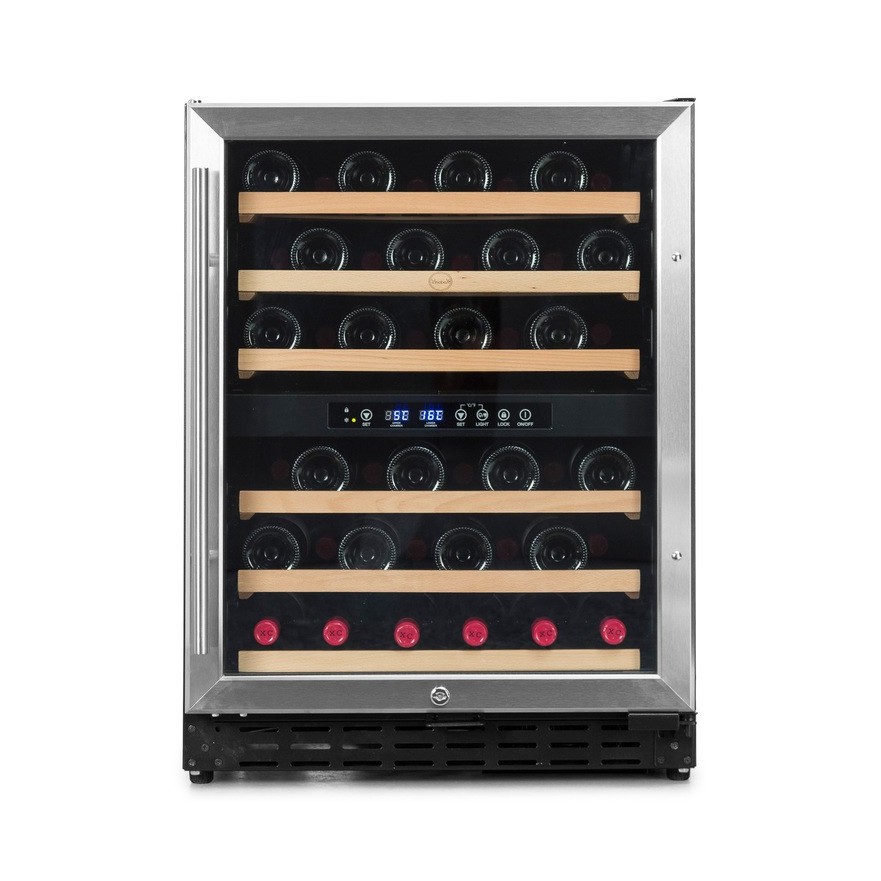 Vinoteca encastrable para 50 botellas Vinobox -  CV 50 GC 2TI