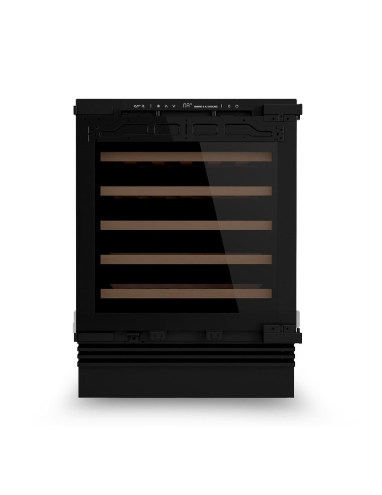 Vinoteca panelable Les Petits Champs CAVINTG48 – Encastrable bajo encimera, 48 botellas, temperatura 5–22 °C