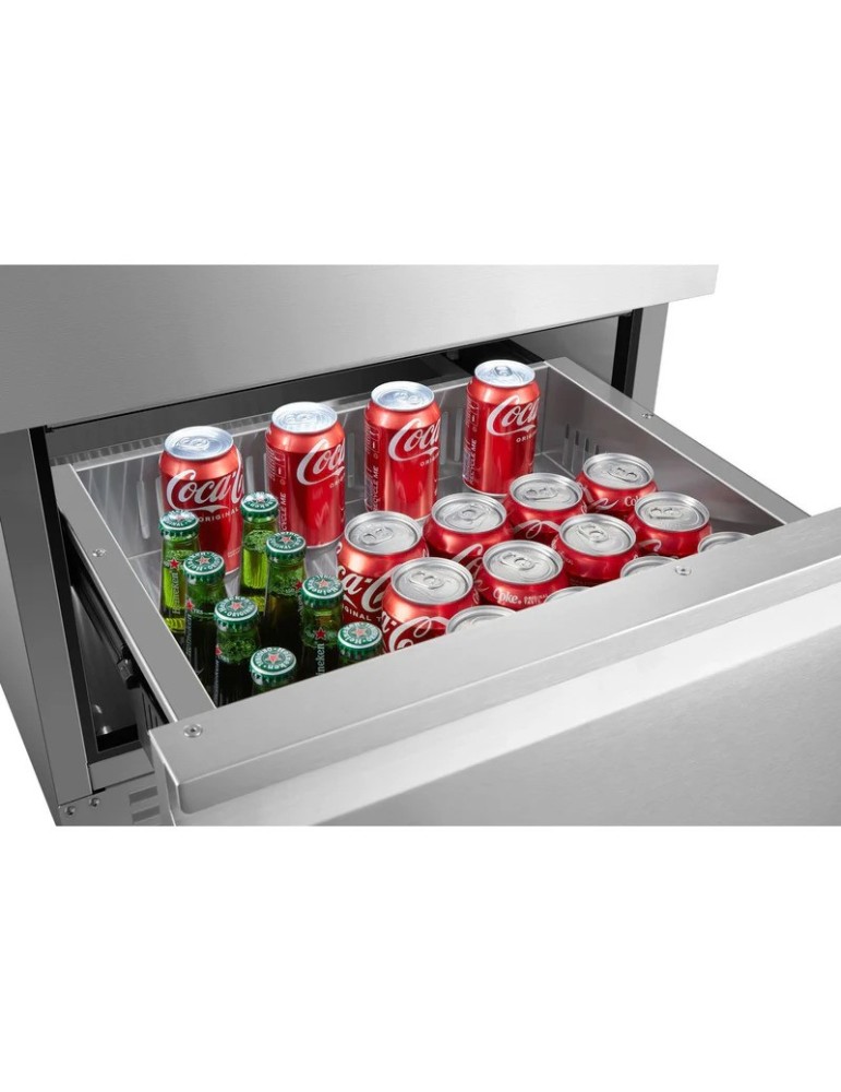 Refrigerador de bebidas Cavin Outdoor Collection 51D Stainless – 92 L, Exterior, Acero Inoxidable