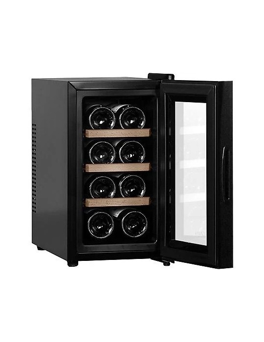 Vinoteca Cavin Northern Collection 8 Black – Compacta, 8 Botellas, Refrigeración Silenciosa