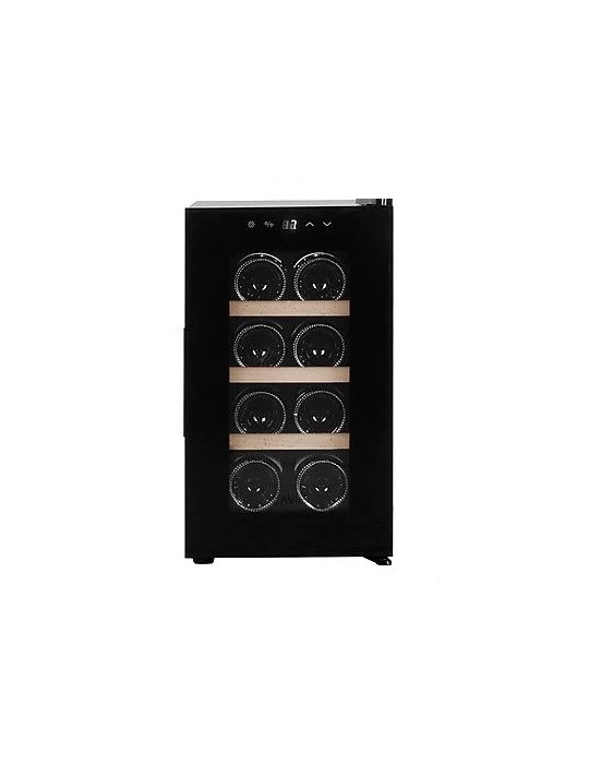 Vinoteca Cavin Northern Collection 8 Black – Compacta, 8 Botellas, Refrigeración Silenciosa