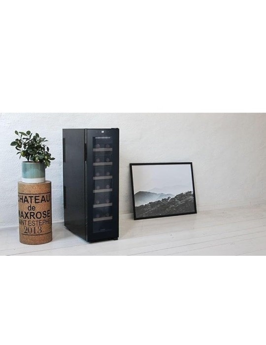 Vinoteca Cavin Northern Collection 14 Black – Compacta, 14 Botellas, Refrigeración Silenciosa