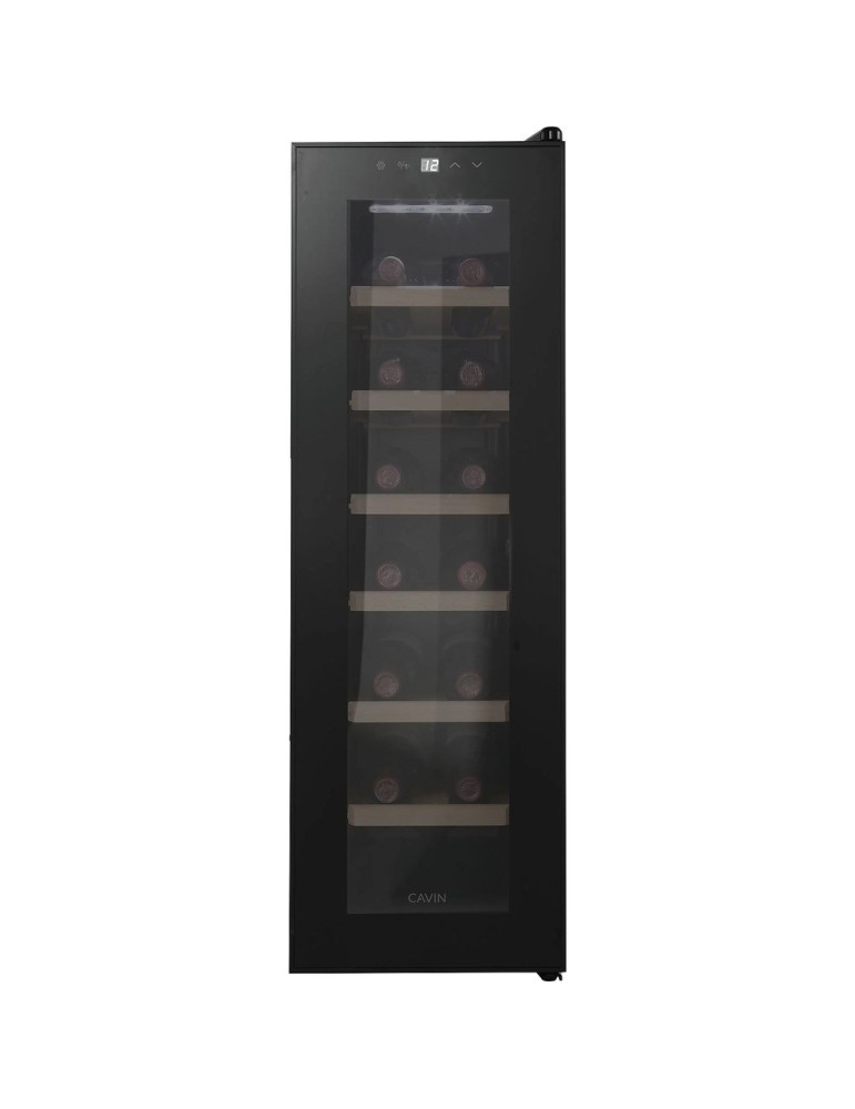 Vinoteca Cavin Northern Collection 14 Black – Compacta, 14 Botellas, Refrigeración Silenciosa