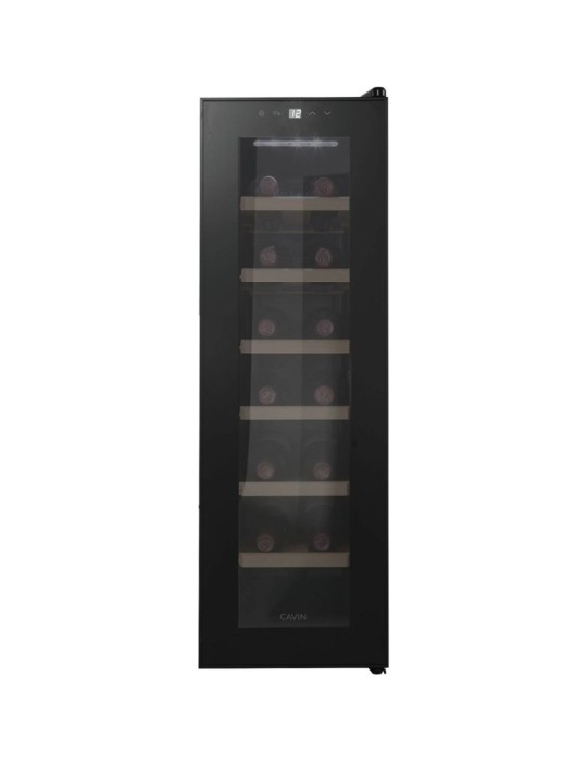 Vinoteca Cavin Northern Collection 14 Black – Compacta, 14 Botellas, Refrigeración Silenciosa