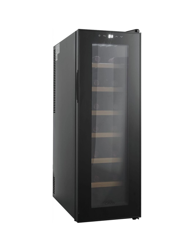 Vinoteca Cavin Northern Collection 14 Black – Compacta, 14 Botellas, Refrigeración Silenciosa