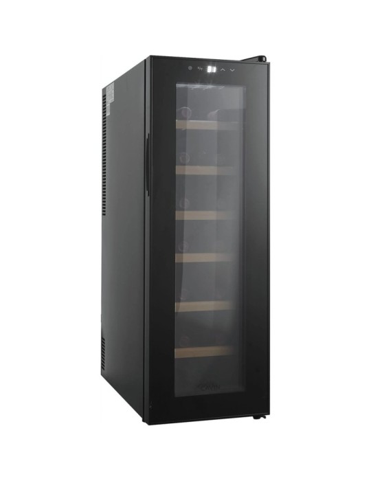 Vinoteca Cavin Northern Collection 14 Black – Compacta, 14 Botellas, Refrigeración Silenciosa
