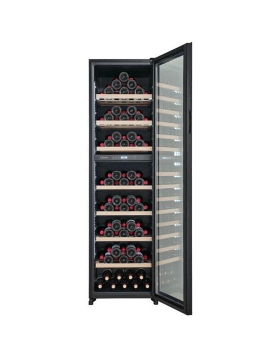 Vinoteca Cavin Polar Collection 99 – 2 Zonas, 96 Botellas, Puerta Triple Cristal Low-E