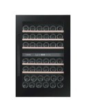 Vinoteca Cavin Scandinavian Collection 90 Fullglass Black – 42 Botellas, 2 Zonas de Temperatura