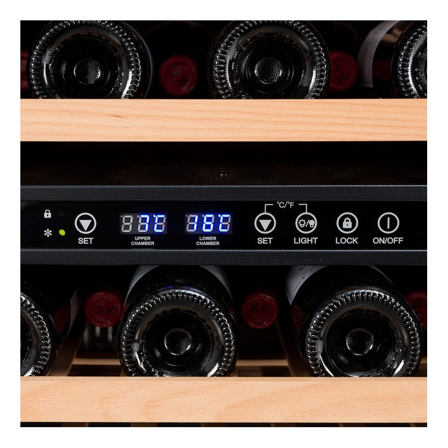 Vinoteca Encastrable Vinobox CV 50 GC 2TI – 50 Botellas y 2 Temperaturas