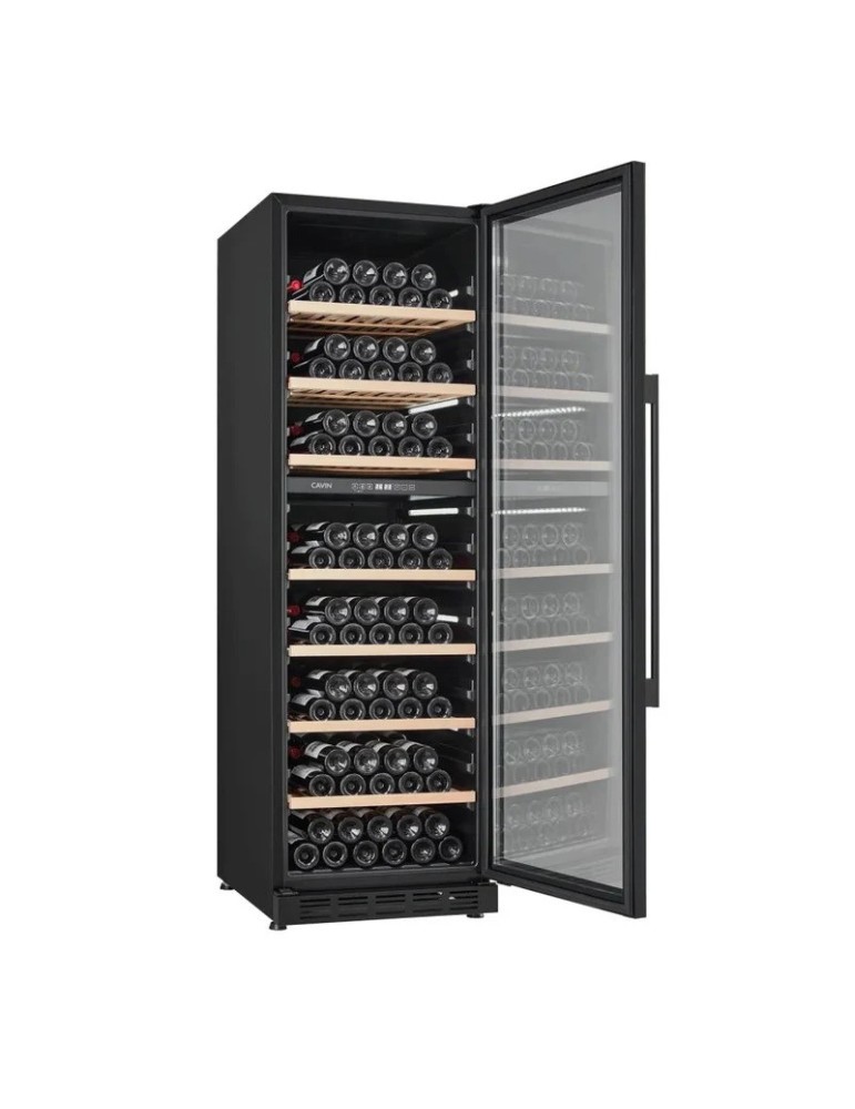Cavin Arctic Collection 151D Fullglass Black – Vinoteca Integrable 151 Botellas Doble Zona