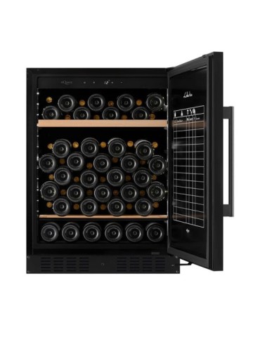 mQuvée WineStore 82 – Vinoteca Integrable 66 Botellas Puerta Opaca Anthracite Black 2