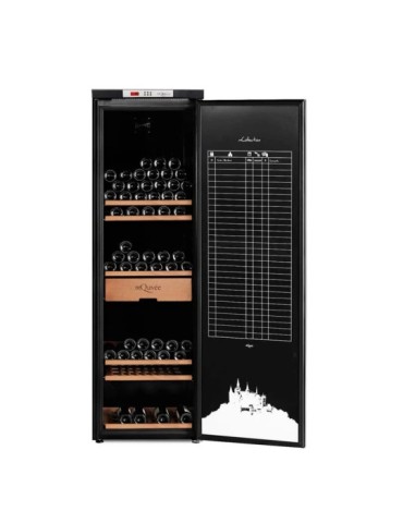 Vinoteca gran capacidad puerta opaca 237 botellas mQuvée WineStore 800 Solid