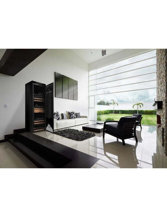 Vinoteca gran capacidad puerta opaca 237 botellas mQuvée WineStore 800 Solid