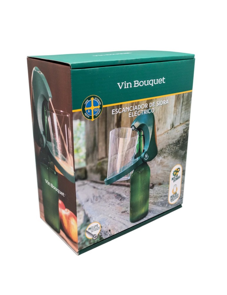 Escanciador de Sidra Eléctrico Vin Bouquet – Culín Perfecto Sin Salpicaduras