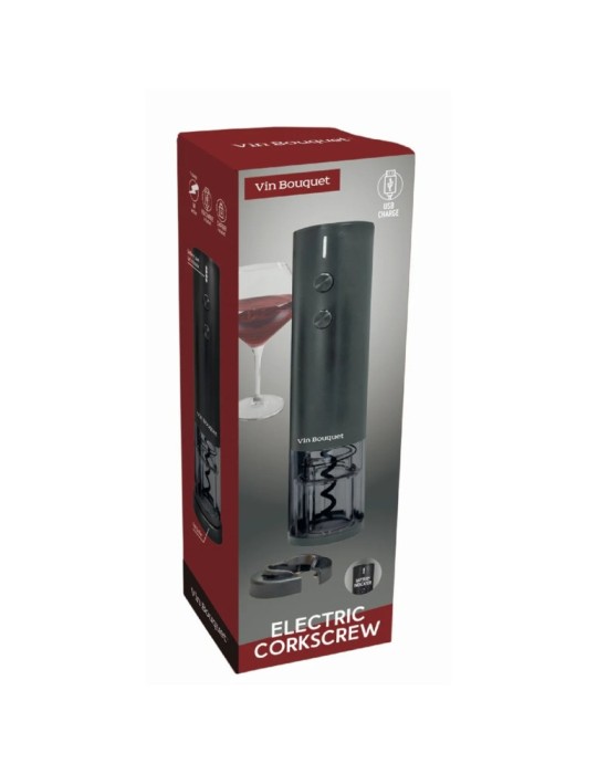 Sacacorchos Eléctrico Profesional Vin Bouquet – Recargable USB