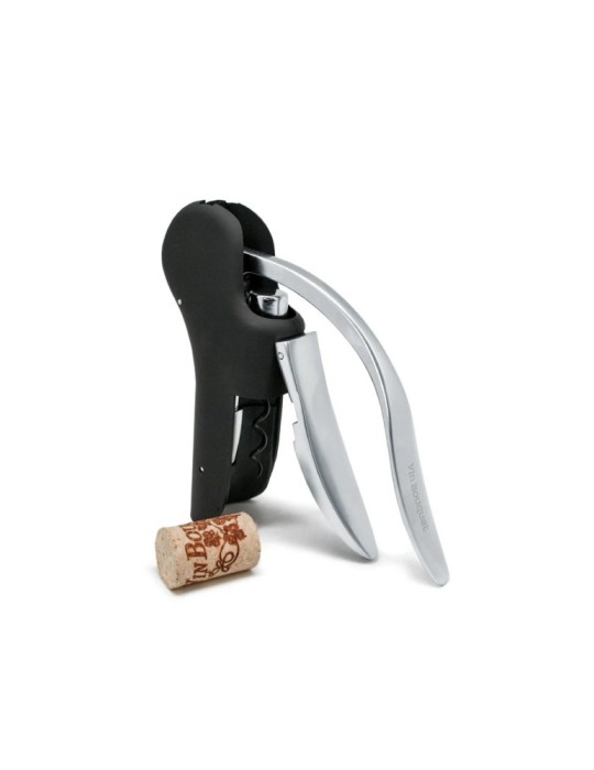 Set Sacacorchos de Palanca con Cortacápsulas – Apertura Rápida