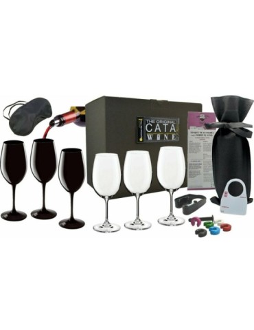 Set 6 Copas Cata Ciega – Kit Profesional de Degustación de Vinos